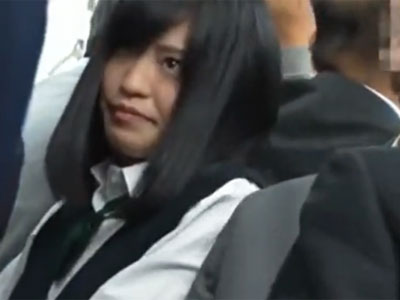 電車内で変態男に痴漢され→そのまま連れ出されレイプされてしまう美少女JK